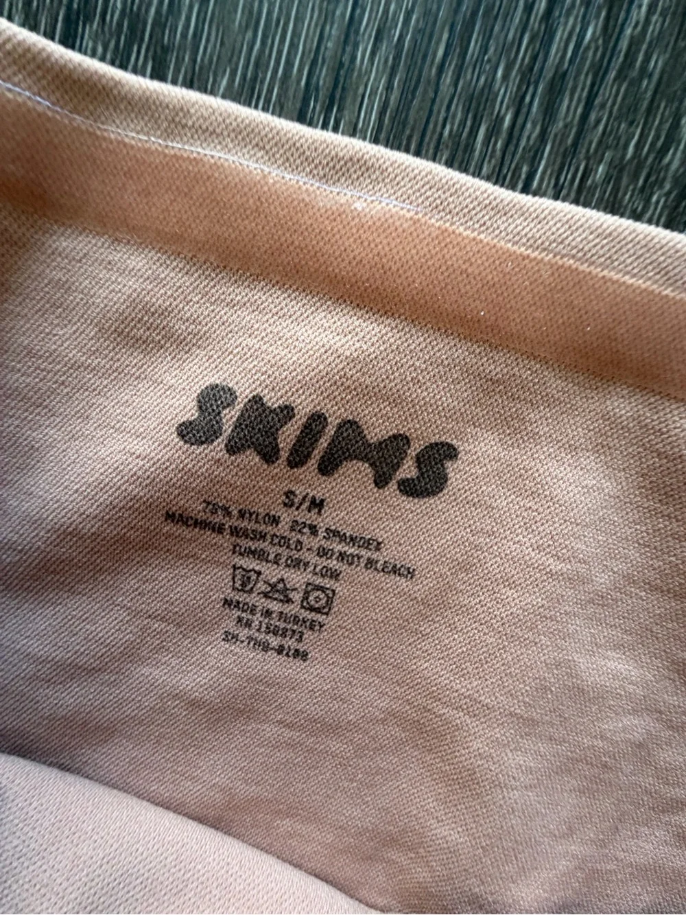 SKIMS Kids Peach High-Rise Seamless Underwear